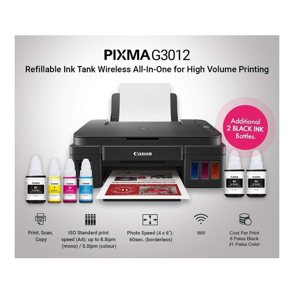 Canon PIXMA G3012 Multifunction Ink Tank
